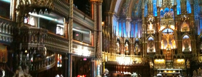 Basilique Notre-Dame de Montréal is one of my todos - Random.