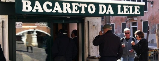 Bacareto da Lele is one of To-do in Venice.