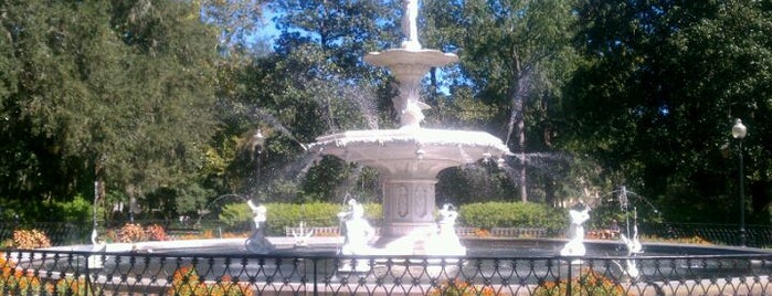 Forsyth Park is one of Best Spots to Visit in Savannah #visitUS.