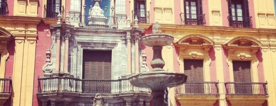 Plaza del Obispo is one of Andalucía: Málaga.