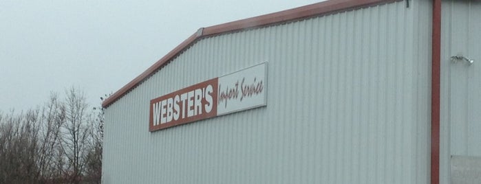 Webster's Import Service is one of Tempat yang Disukai Brian.
