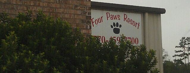 Four Paws Pet Resort is one of สถานที่ที่ Chester ถูกใจ.