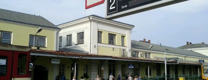 Železniční stanice Turnov is one of Železniční stanice ČR (T-U).