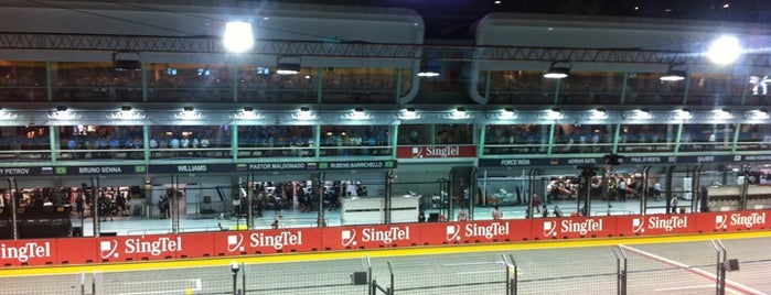 Singapore F1 GP: Start-Finish Straight is one of Singapore Formula 1 Grand Prix.