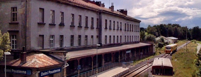 Železniční stanice Dolní Poustevna is one of Železniční stanice ČR: Č-G (2/14).
