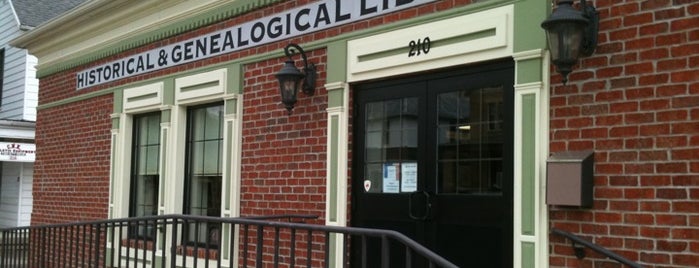 Historical And Genealogical Library is one of Things to Do, Places to Visit.