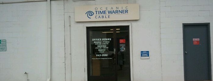 Oceanic Time Warner Cable is one of Places.