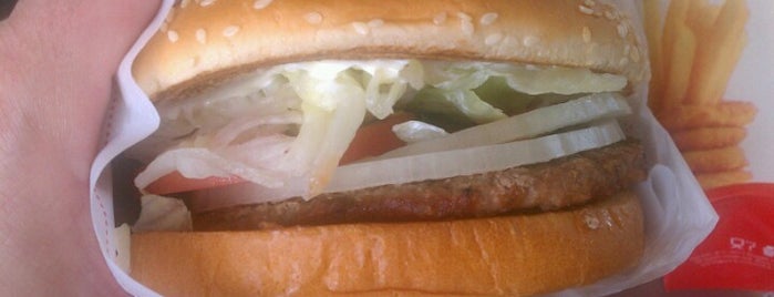 Burger King is one of Orte, die Marjorie gefallen.