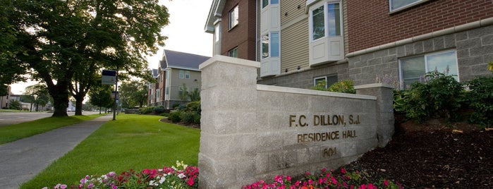 Dillon Hall is one of On-Campus Living.