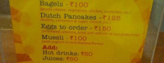 Bagel's Cafe is one of Top 10 favorites places in New Delhi, India.