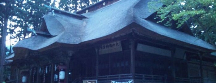 熊野大社 is one of 別表神社 東日本.