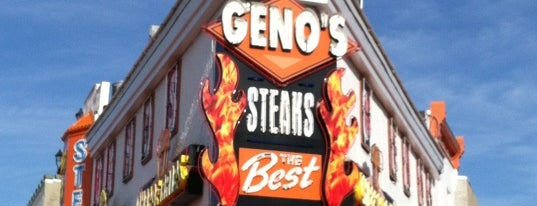 Geno's Steaks is one of philadelphia.
