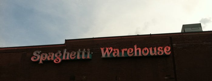 Spaghetti Warehouse is one of Places we like!.