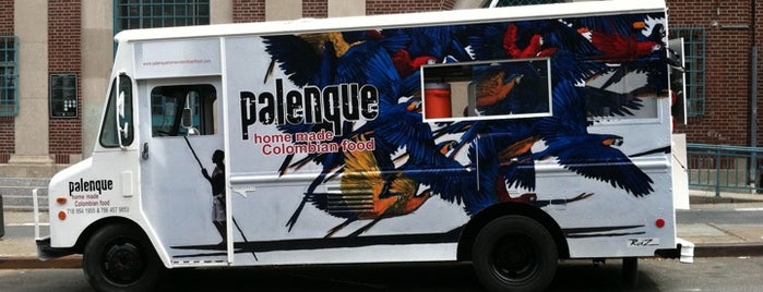 Palenque Colombian Food Truck is one of Posti che sono piaciuti a Ashok.