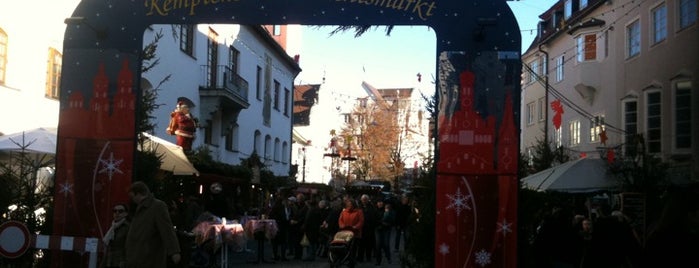 Kemptener Weihnachtsmarkt is one of Christkindl- und Weihnachtsmärkte in Bayern.