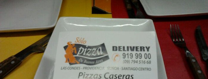 Solo Pizza De Buenos Aires is one of Locais salvos de Claudio.