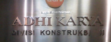 PT. ADHI KARYA (Persero) Tbk DIVISI II KONSTRUKSI is one of Business venue.