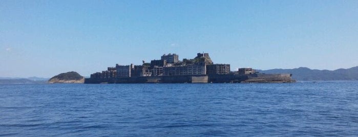 Hashima (Gunkanjima) Island is one of 長崎市 観光スポット.