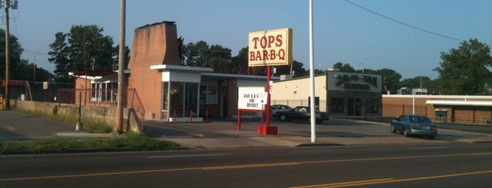 Tops BBQ is one of Must-visit Food in Memphis.