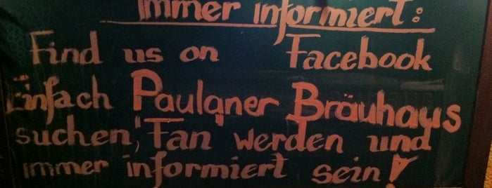 Paulaner Bräuhaus is one of Bars in Belgium and the world.