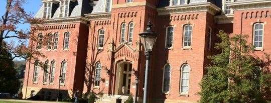Woodburn Hall is one of WVU Sites.