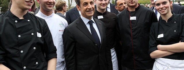 Centre de formation des apprentis - La Noue is one of Nicolas Sarkozy.