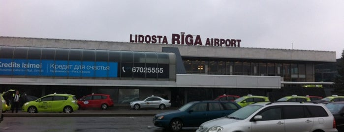리가 국제공항 (RIX) is one of Airports - Europe.