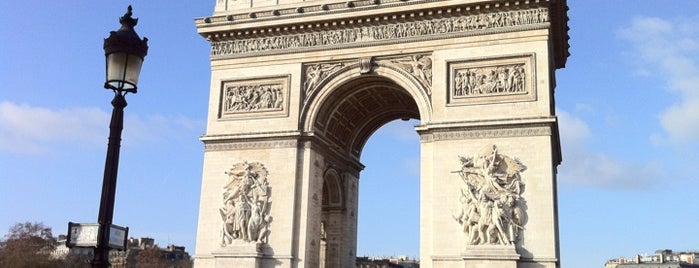 Arc de Triomphe is one of 行ったことがあるのにチェックインしてない場所.