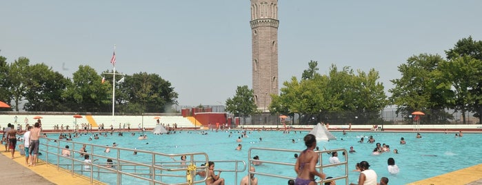 Highbridge Park Pool is one of NYC Parks' Free Outdoor Swimming Pools.