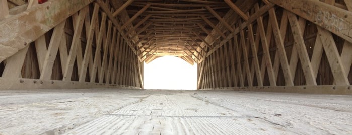 Hogback Covered Bridge is one of Places to See - Iowa.