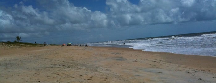 Praia de Guriri is one of ....