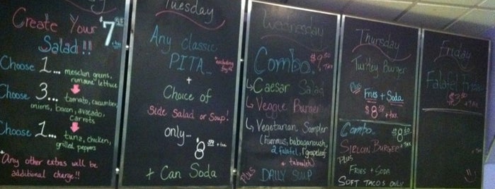 Pita Grill is one of Where to Find a SM Employee - Lunch Edition.