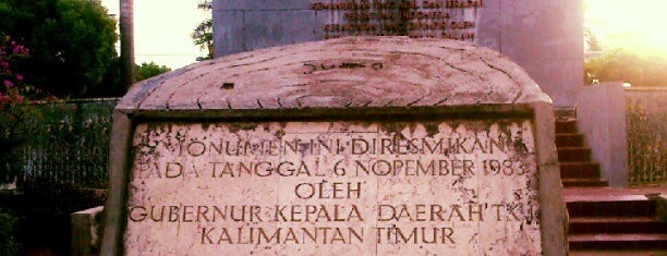 Monumen pancasila is one of Fasilitas Umum Kota Tenggarong.