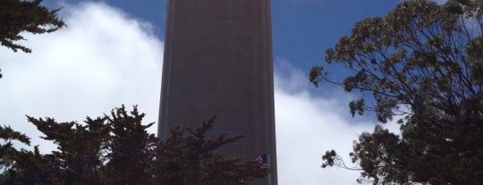 Coit Tower is one of San Francisco.