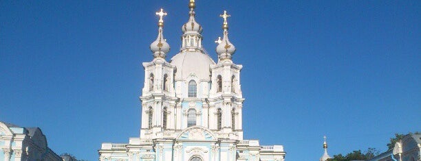 Smolny Cathedral is one of All Museums in S.Petersburg - Все музеи Петербурга.