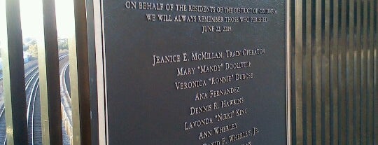 Legacy Memorial Park (Metro Red Line Memorial) is one of DC Public Art.