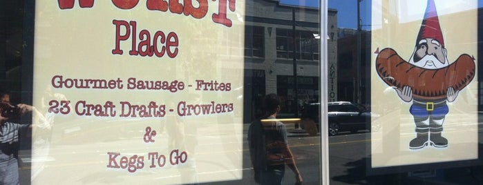 The Wurst Place is one of Seattle.