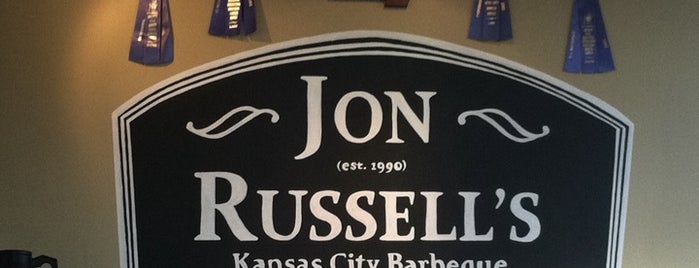 Jon Russells BBQ is one of Posti salvati di A.