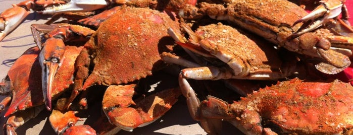 Harris Crab House is one of Chesapeake Crabs.