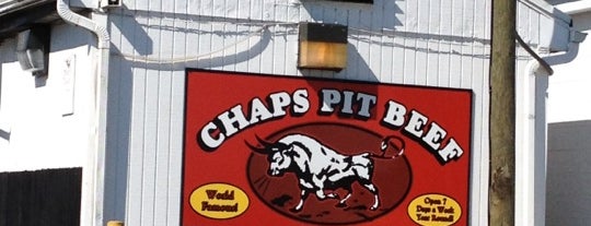 Chaps Pit Beef is one of Food Spots.