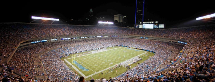 Bank of America Stadium is one of Places I Love ❤❤❤❤❤❤.