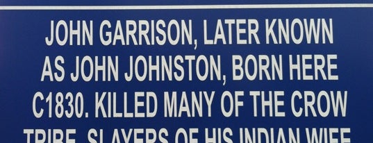 Birthplace Of liver Eating Johnson is one of 9.28.20. Roadtrip.