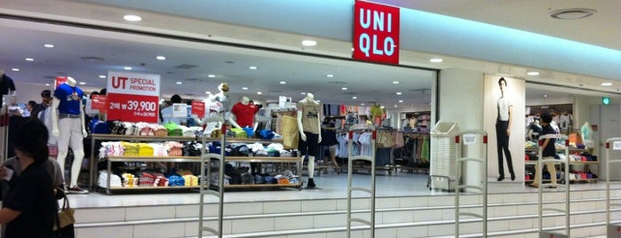UNIQLO is one of Shopping List.