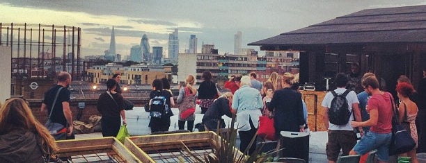 Platform Cafe, Bar, Terrace is one of London Rooftop Bars.