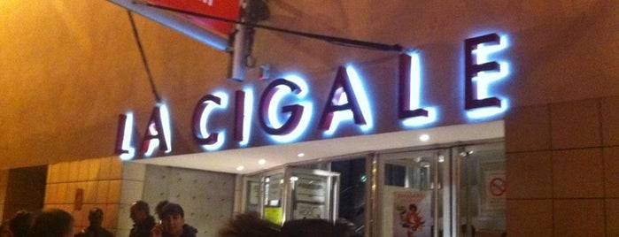 La Cigale is one of Paris, France.