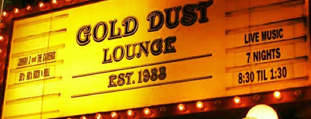 Gold Dust Lounge is one of Best bars for booze hounds!.