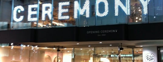 Opening Ceremony is one of Tokyo shops.