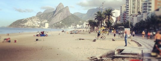 Ipanema Beach is one of Rio.
