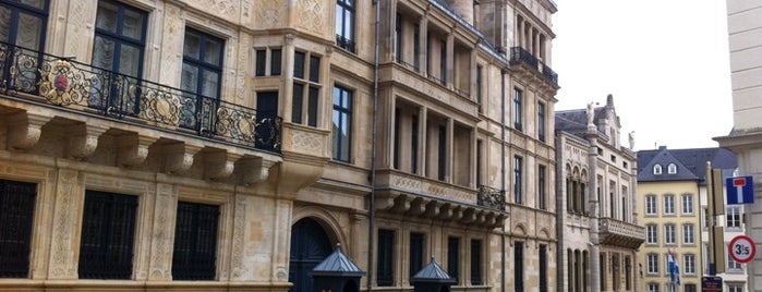 Grand Ducal Palace is one of Luxembourg City.