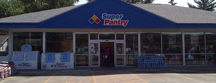 Super Pantry is one of Gas Stations, Garages, n Auto Part Centers.